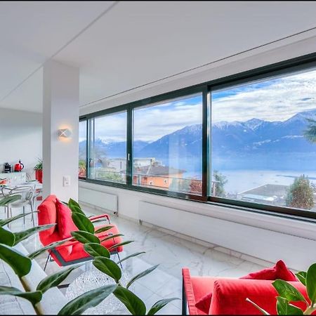 Appartamento Incantevole Con Vista Lago Strepitosa Orselina Kültér fotó